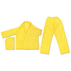MCR SAFETY Mcr Safety O503X3 Zodiac 3 Piece Pvc Suit Yellow