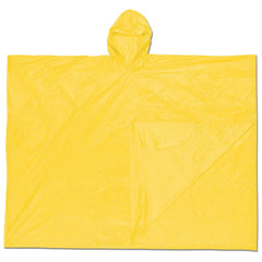 MCR SAFETY Mcr Safety O40 Disposable Pvc Poncho Yellow 0.10mm