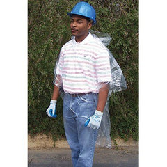 MCR SAFETY Mcr Safety O22 Disposable Polyethylene Poncho Clear