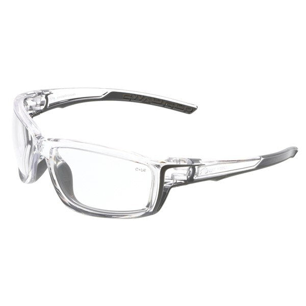 MCR SAFETY Mcr Safety SR410 Safety Glasses Clear Lens Clear Frame