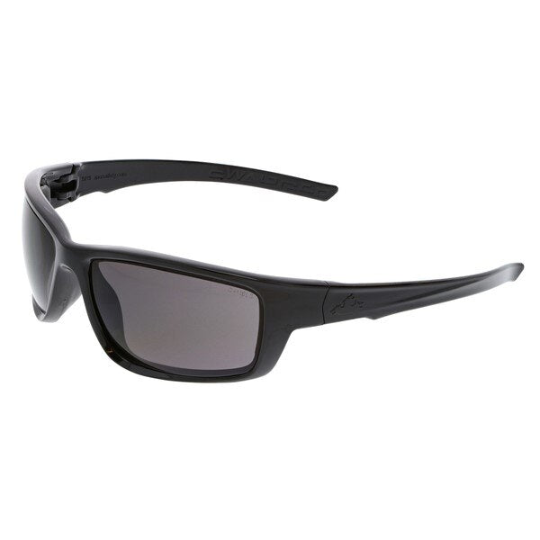 MCR SAFETY Mcr Safety SR322AF Safety Glasses Gray Lens Black Frame