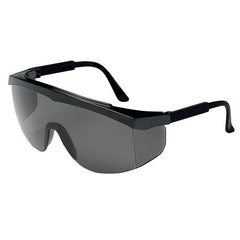 MCR SAFETY Mcr Safety SS112 Safety Glasses Gray Lens Black Temple