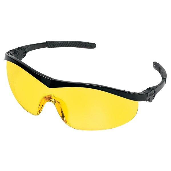 MCR SAFETY Mcr Safety ST114 Safety Glasses Amber Lens ST1 Series