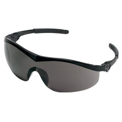 MCR SAFETY Mcr Safety ST112 Safety Glasses Gray Lens Black Temple