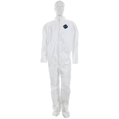 MCR SAFETY Mcr Safety TY120SX3 Tyvek Coverall Collar 3XL White