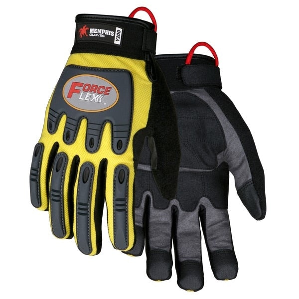 MCR SAFETY Mcr Safety Y200XL Forceflex Mechanics Gloves Xl