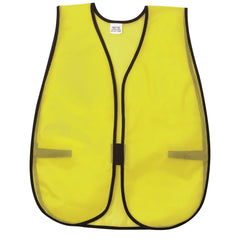 MCR SAFETY Mcr Safety V200 Mesh Safety Vest Lime 18x47 in