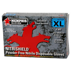 MCR SAFETY Mcr Safety VP6015XL Nitrishield Nitrile Gloves Xl 4.5 Mil