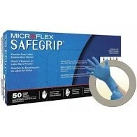 ANSELL Ansell N864 Microflex Nitrile Gloves Powder Free Blue Xl