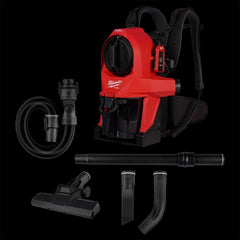 MILWAUKEE Milwaukee 0895-20 M18 3-in-1 Backpack Vacuum Hepa