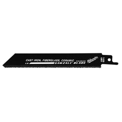 MILWAUKEE Milwaukee 48-01-6420 Carbide Grit Reciprocating Saw Blade 6 in