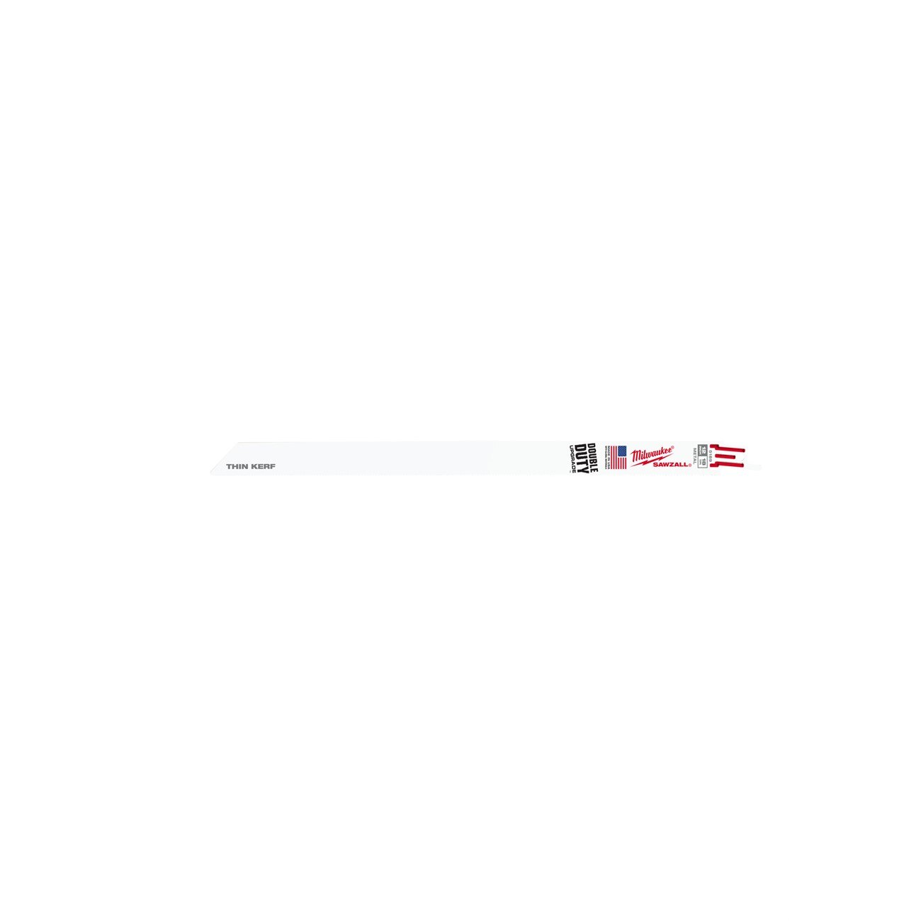 MILWAUKEE Milwaukee 48-01-7189 Thin Kerf Sawzall Blade 12 Inch