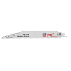 MILWAUKEE Milwaukee 48-01-7706 Wrecker Reciprocating Saw Blade 9 Inch