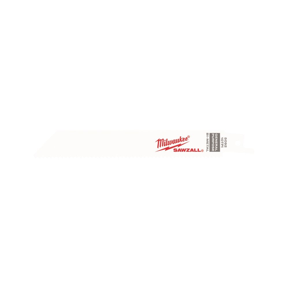 MILWAUKEE Milwaukee 48-01-7092 Sawzall Blade 6 Inches 60T Thin Kerf