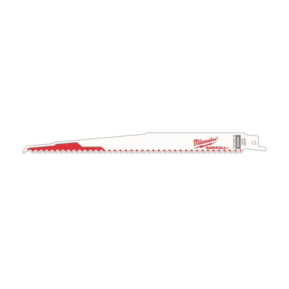 MILWAUKEE Milwaukee 48-01-6036 Reciprocating Saw Blade 9 Inch 50 Pack