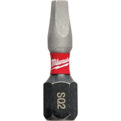 MILWAUKEE Milwaukee 48-32-4722 Shockwave 2 Square Recess 1 in Insert Bit