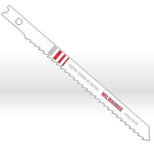 MILWAUKEE Milwaukee 48-42-2311 Bi-metal Jigsaw Blade 10 Tpi 4 in U-shank 5pk