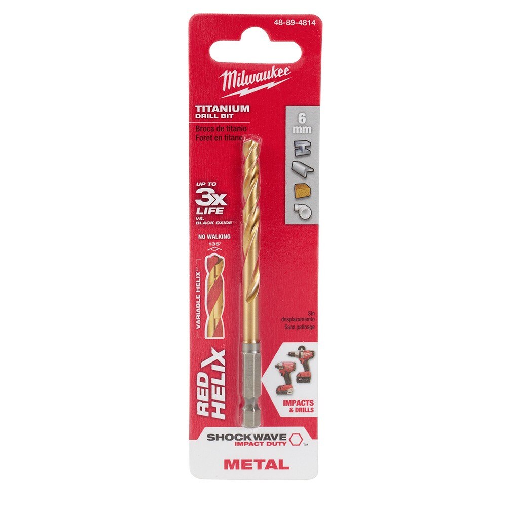 MILWAUKEE Milwaukee 48-89-4814 Shockwave Titanium Drill Bit