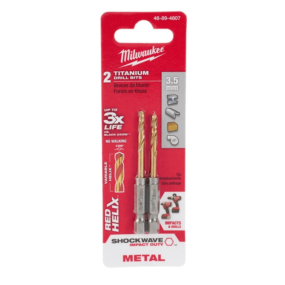 MILWAUKEE Milwaukee 48-89-4807 Titanium Jobber Drill Bit Impact Duty