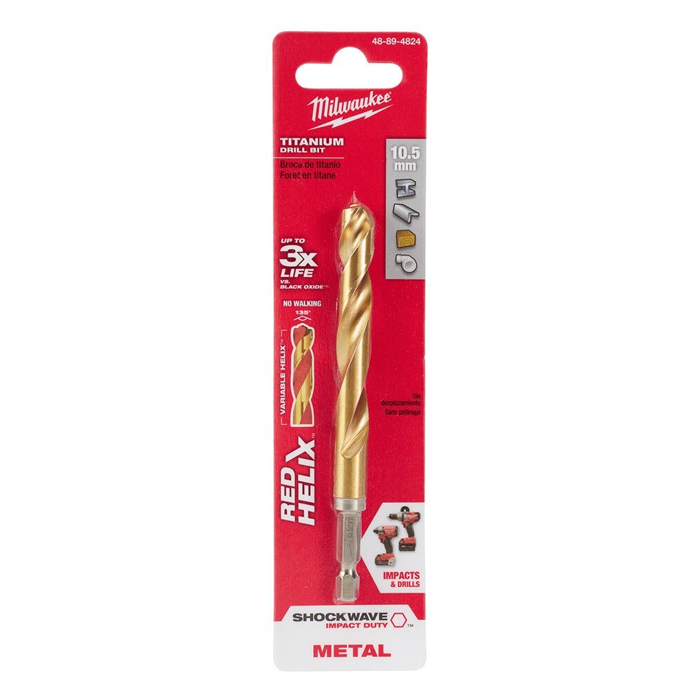 MILWAUKEE Milwaukee 48-89-4824 Shockwave Titanium Drill Bit