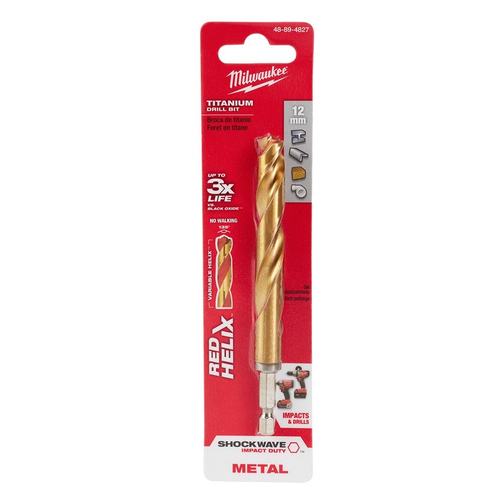 MILWAUKEE Milwaukee 48-89-4827 Shockwave Titanium Drill Bit