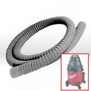 MILWAUKEE Milwaukee 49-90-0020 Vacuum Hose 10 Ft 1.5 in Id