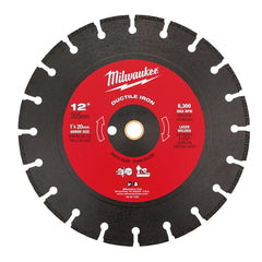 MILWAUKEE Milwaukee 49-93-7335 Diamond Saw Blade 12 Inch Ductile Iron