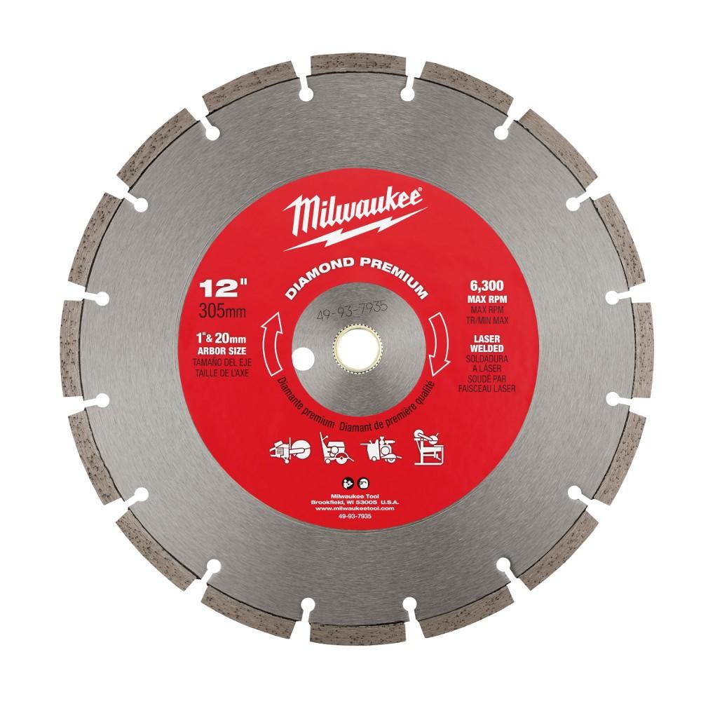 MILWAUKEE Milwaukee 49-93-7935 Diamond Circular Saw Blade 12 in