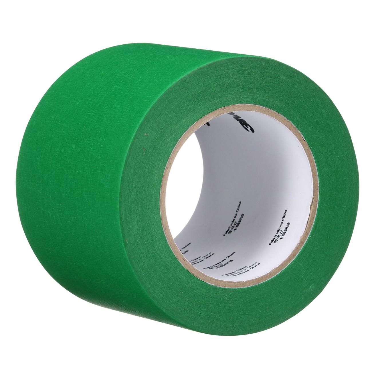 3M 3M 7100299473 Uv Resistant Green Masking Tape 96mm X 55m