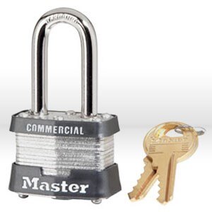 MASTER LOCK Master Lock 3KALF3186 Laminated Steel Padlock