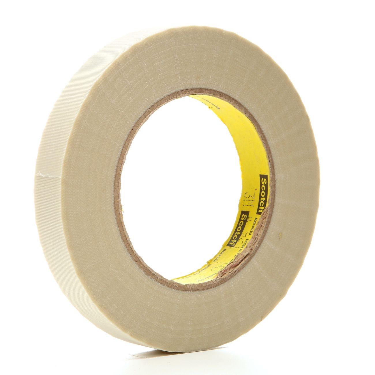 3M 3M 7000047441 Glass Cloth Tape 361 White 0.75in X 60yd 7.5 Mil