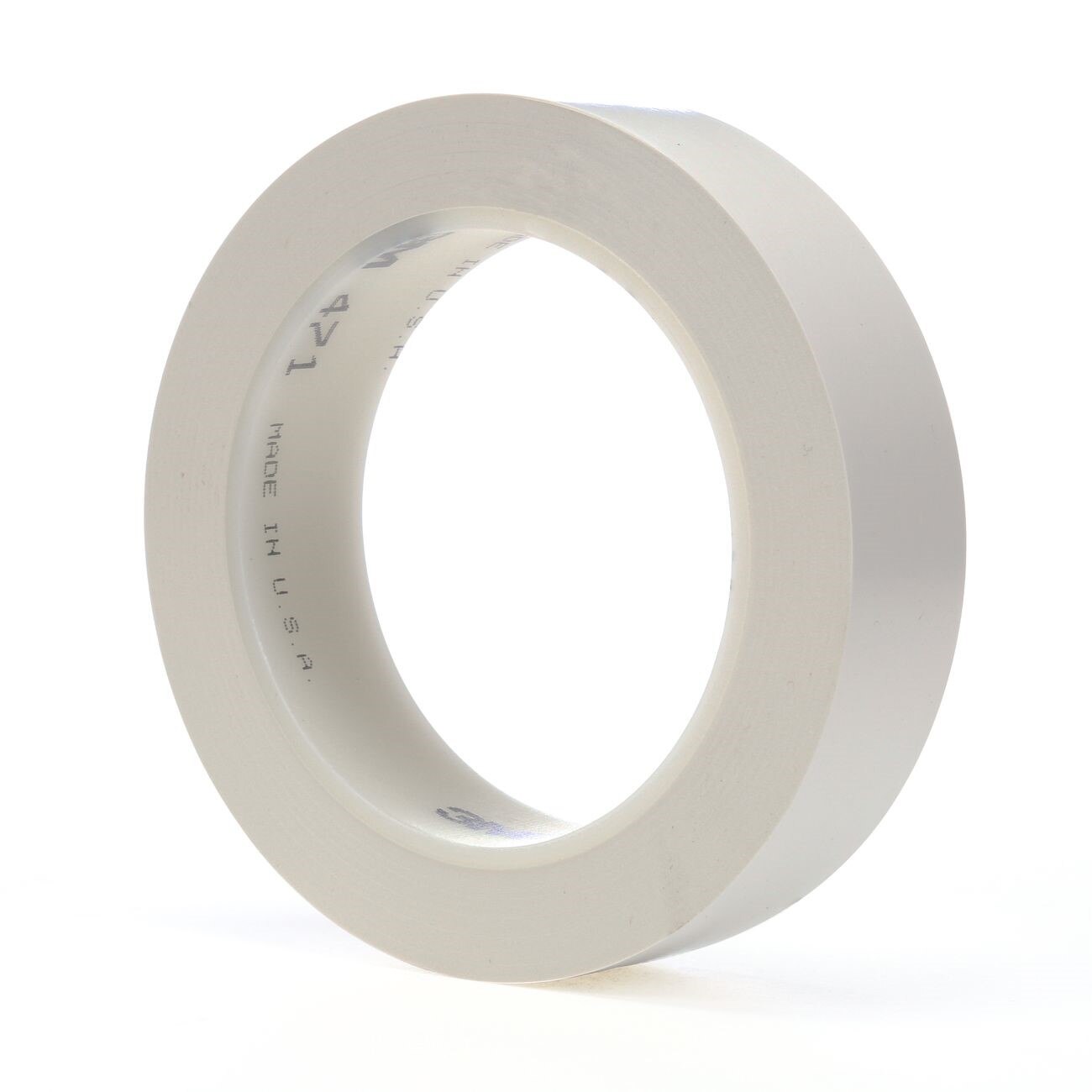 3M 3M 7000047472 Vinyl Marking Tape White 0.5in X 36yd 5.2 Mil