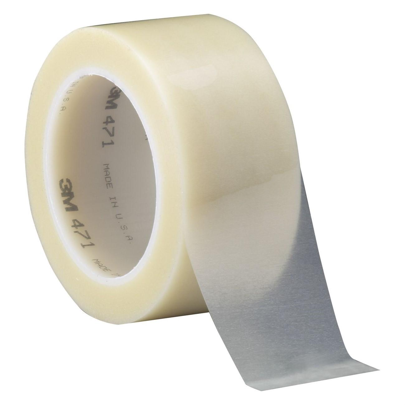 3M 3M 7000047448 Vinyl Tape 471 Transparent 1 in X 36 Yd
