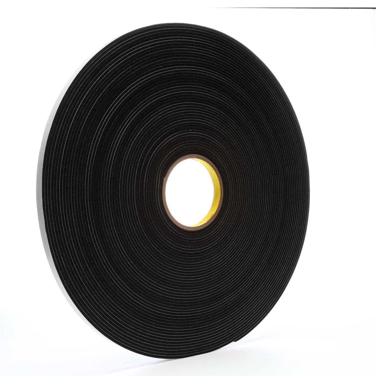 3M 3M 7000047496 Vinyl Foam Tape 4508 Black 0.5in X 36yd