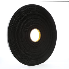 3M 3M 7000047496 Vinyl Foam Tape 4508 Black 0.5in X 36yd