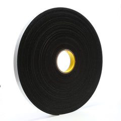 3M 3M 7000047497 Vinyl Foam Tape 4508 Black 1in X 36yd