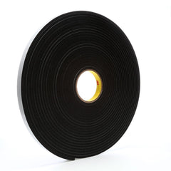 3M 3M 7000047498 Vinyl Foam Tape 4504 Black 3/4in X 18yd