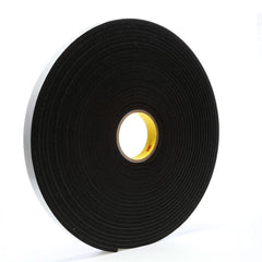 3M 3M 7000047499 Vinyl Foam Tape Black 1 in X 18 Yd
