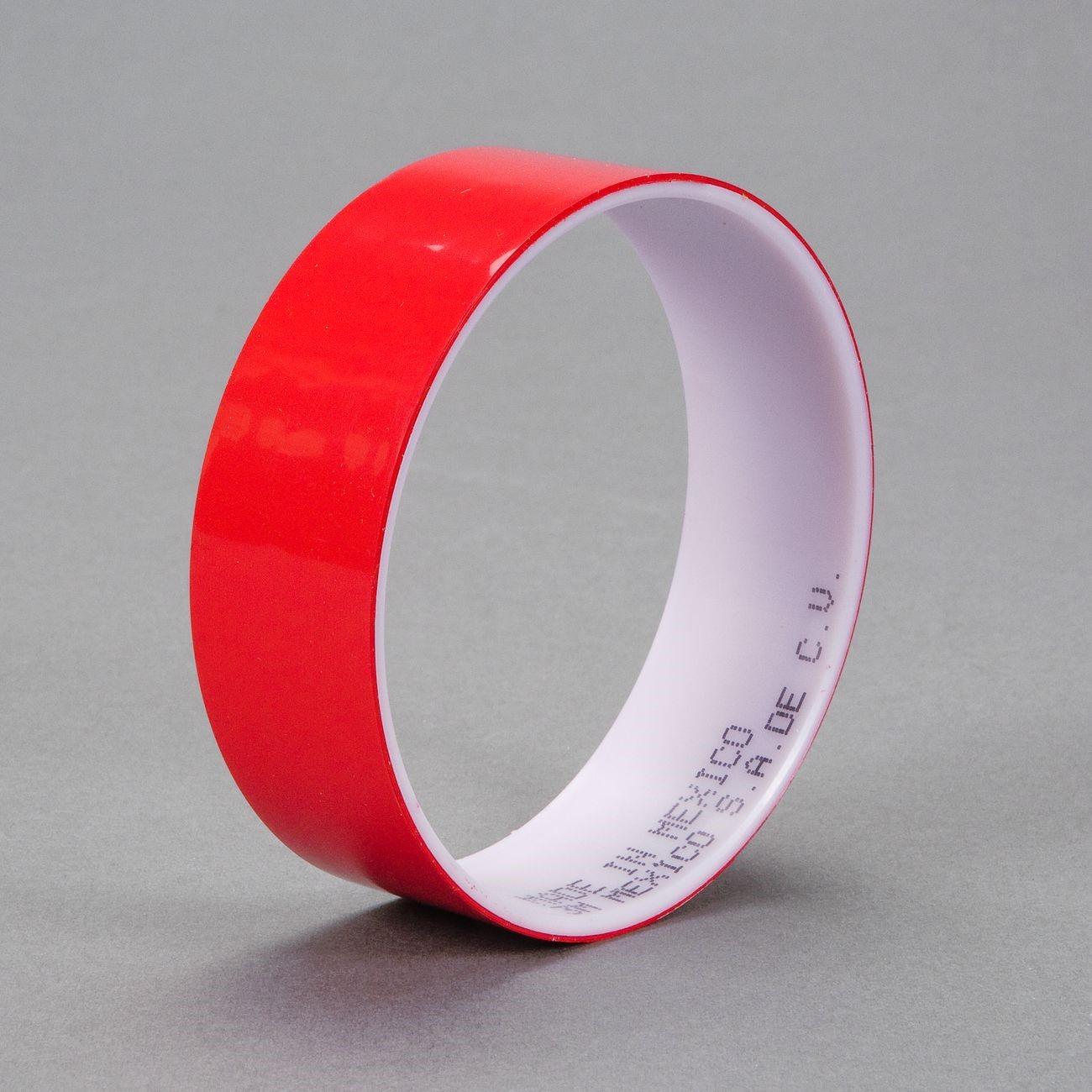 3M 3M 7000028669 Polyester Film Tape 850 Red 1.9 Mil