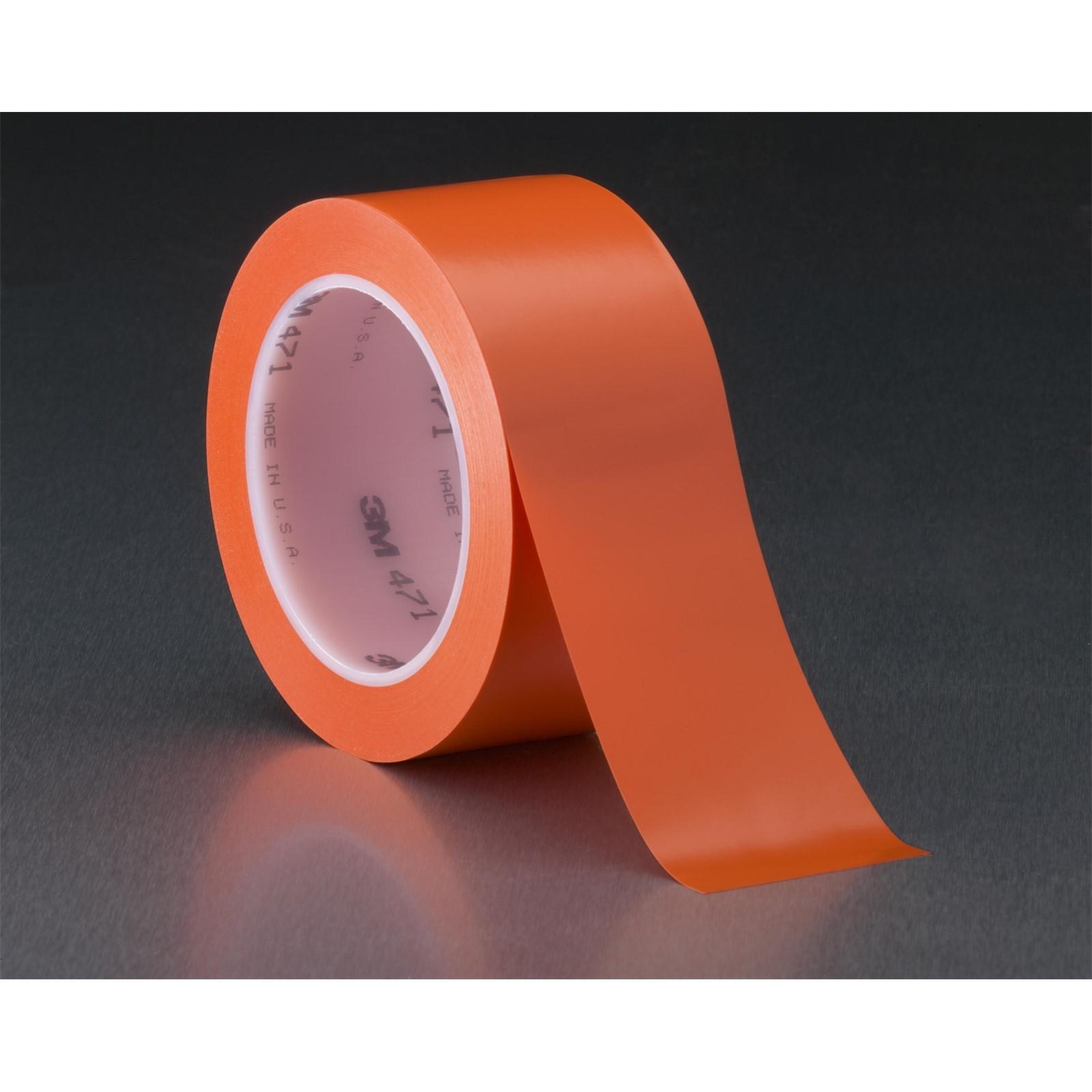 3M 3M 7000048388 Vinyl Marking Tape Orange 0.75in X 36yd