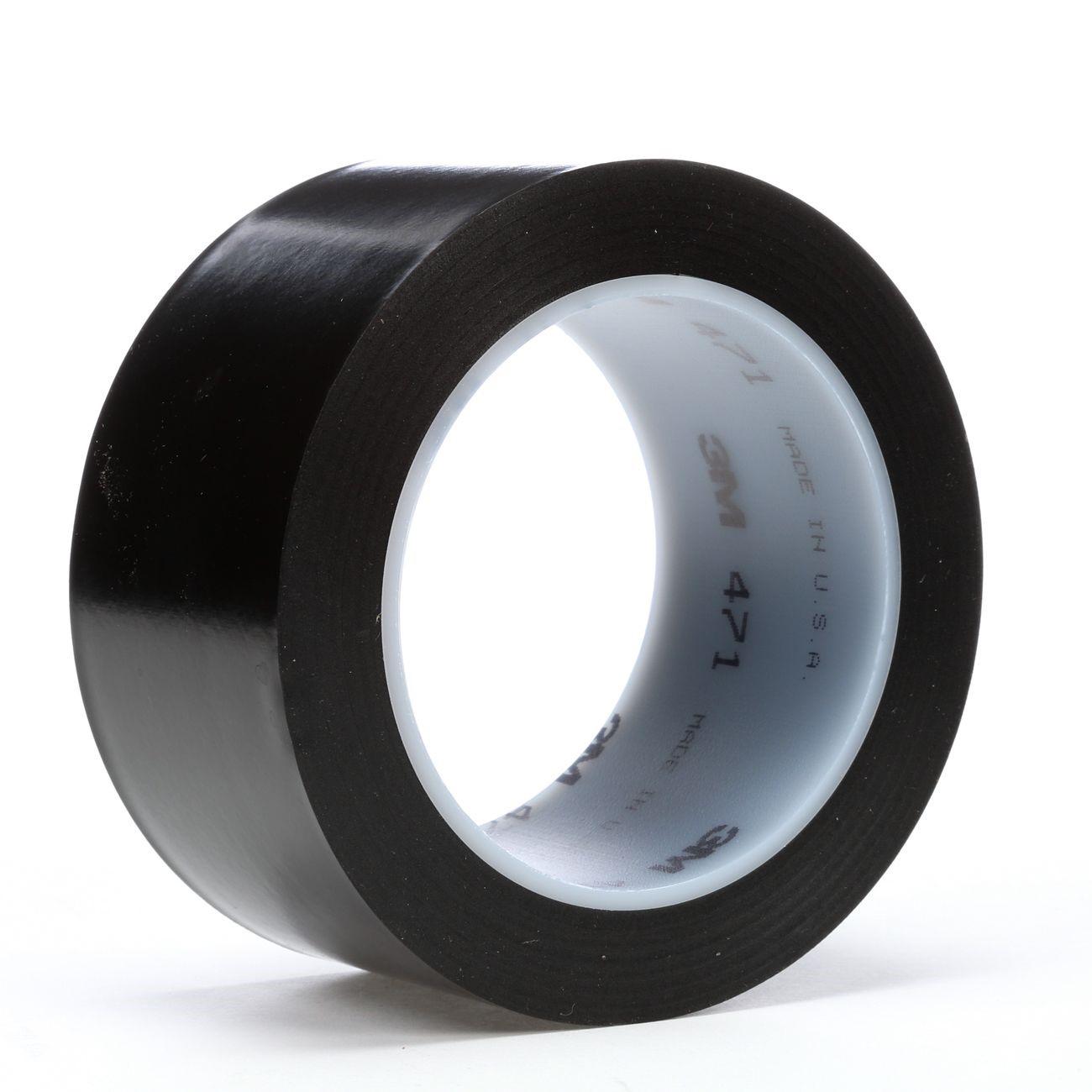 3M 3M 7000048401 Vinyl Marking Tape Black 2in X 36yd