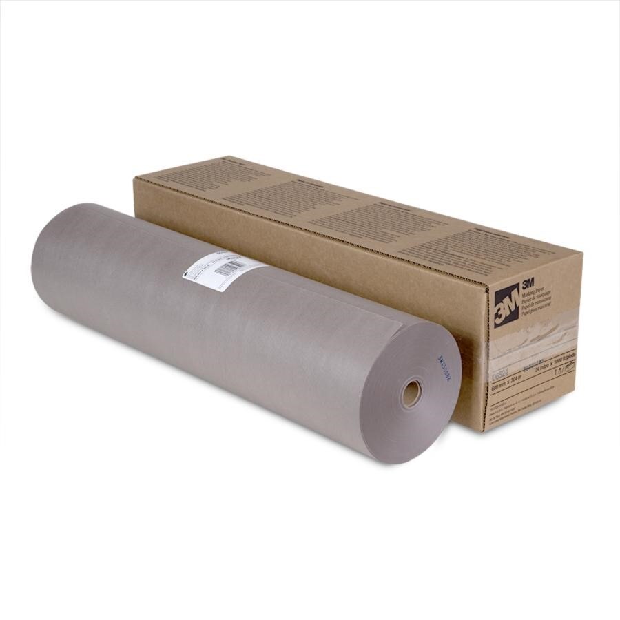 3M 3M 7000045442 Steel Gray Masking Paper 24in X 1000ft