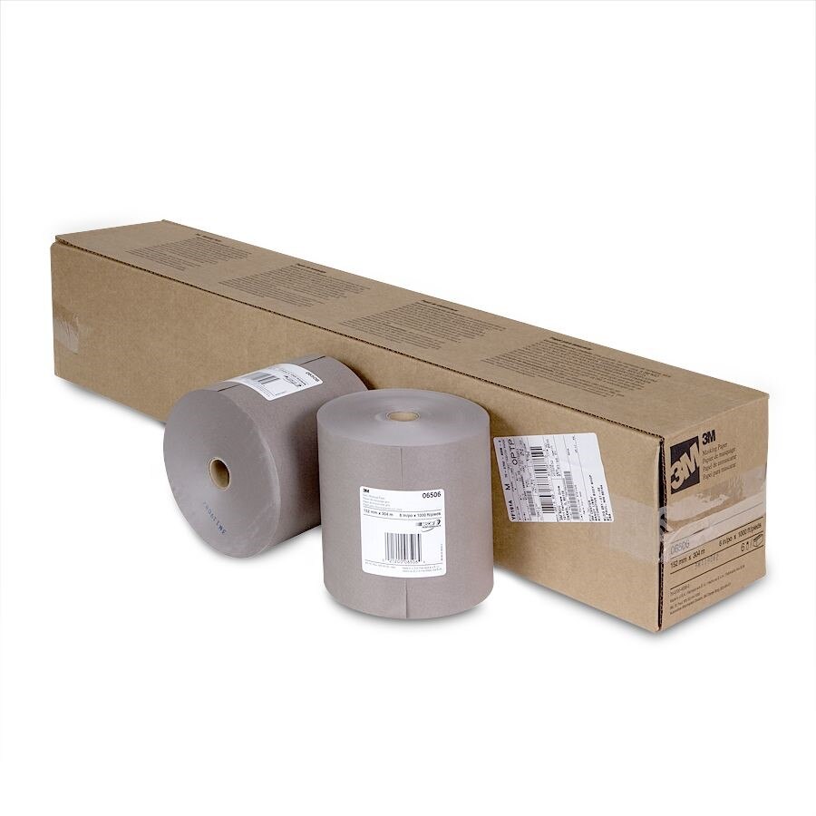 3M 3M 7000045440 Steel Gray Masking Paper 6in X 1000ft