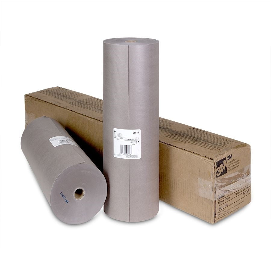3M 3M 7000045441 Steel Gray Masking Paper 18in X 1000ft