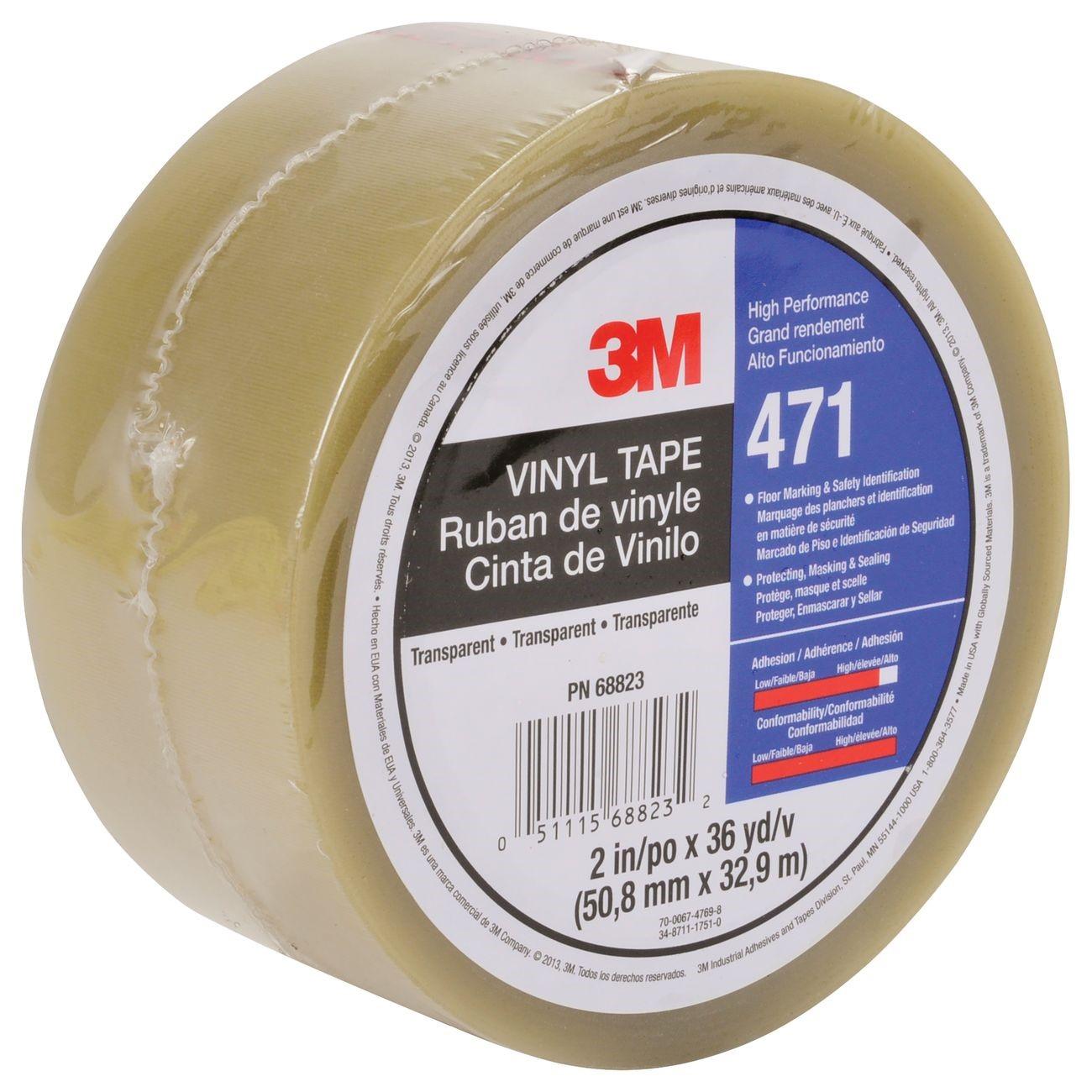 3M 3M 7100049356 Vinyl Marking Tape 0.75 in X 36 Yd 5.2 Mil