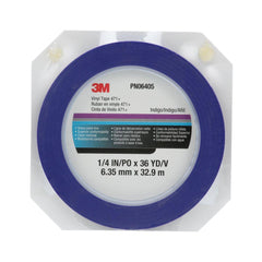 3M 3M 7100055835 Vinyl Tape 471 Plus 0.25in X 36yd Indigo