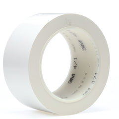 3M 3M 7000122476 Vinyl Tape White 3in X 36yd 5.2 Mil