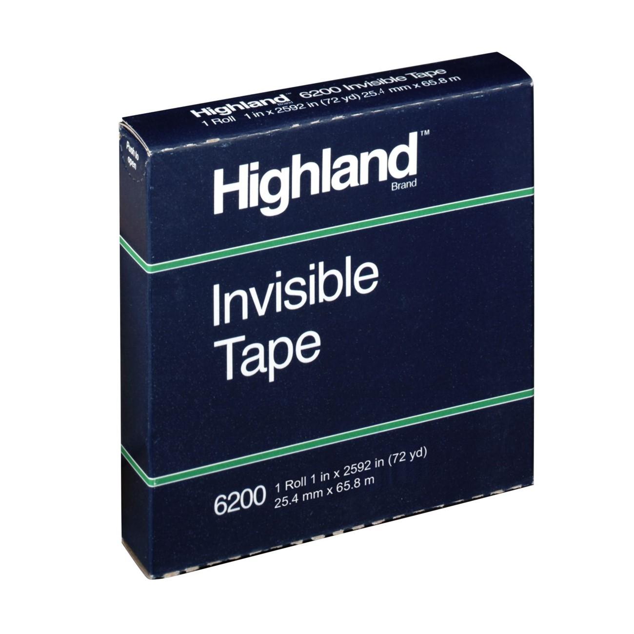 3M 3M 7010338349 Invisible Tape 1 in X 2592 in Matte Finish