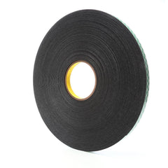 3M 3M 7010372133 Urethane Foam Tape 4052 Black 1/2in X 72yd