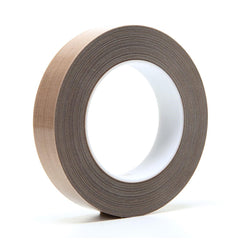 3M 3M 7000050131 Ptfe Glass Cloth Tape 5453 Brown 1in X 36yd
